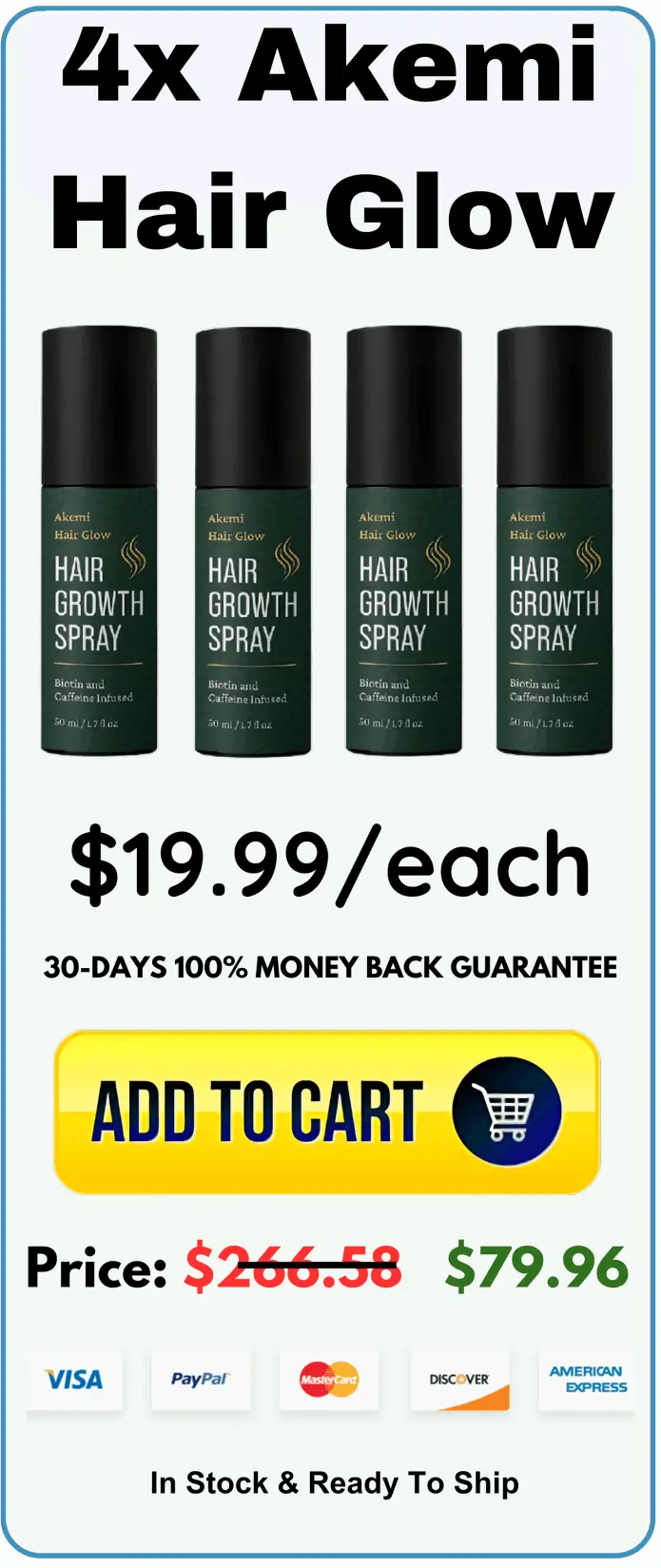 Akemi Hair Glow offer price 