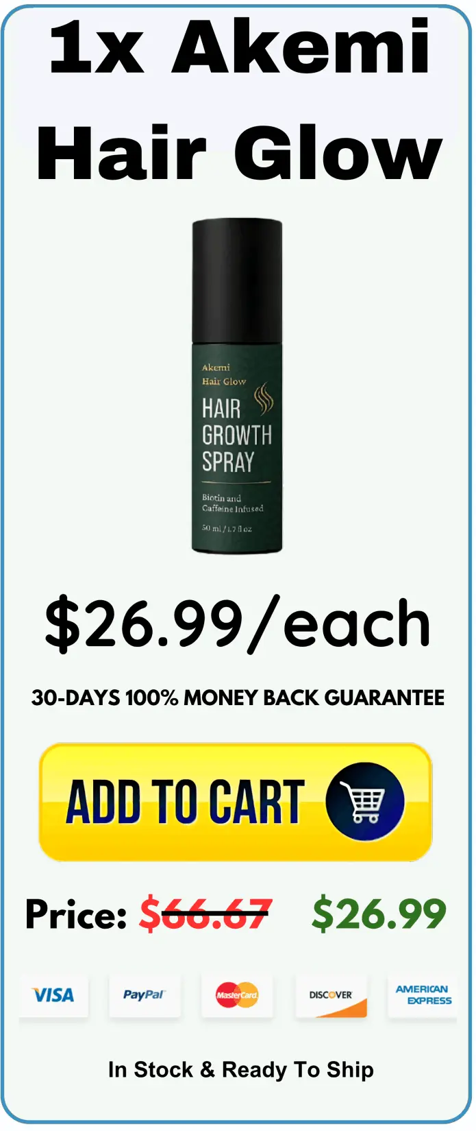 Akemi Hair Glow price 